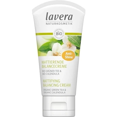 Obrázek Lavera Přírodní kosmetika Matující vyrovnávací krém bio zelený čaj a měsíček, 1 balení (1 x 50 ml)
