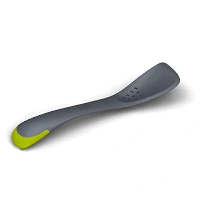 Obrázek Joseph Uni Tool 5 v 1 Silikonové kuchyňské nářadí, nakrájená lžíce, obracečka na pánve, solidní lžíce a špachtle jednom šedé