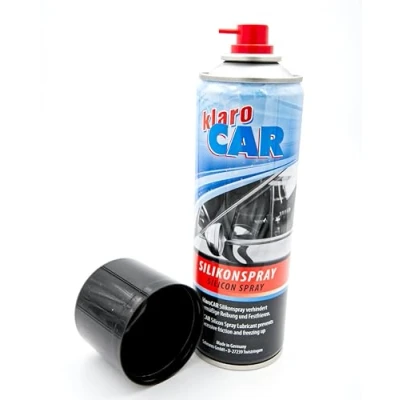 Obrázek klaroCAR Silikonový sprej 300 ml kluzné, ošetřující a ochranné prostředky spolehlivě chrání, pečuje maže plasty, gumu, kůži, kov dřevo Made in Germany
