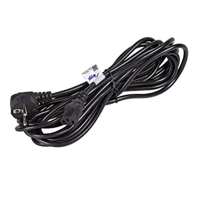 Obrázek AKYGA AK PC 05A napájecí kabel, 5 m pro PC, tiskárnu, obrazovky černý