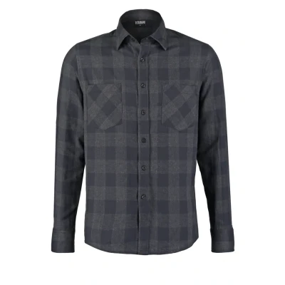 Obrázek Urban Classics Checked Košile, Muži, Velikost: Small, Black