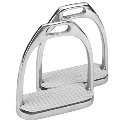 Obrázek Covalliero Kerbl 32630 třmen ušlechtilá ocel, 12 cm, po párech
