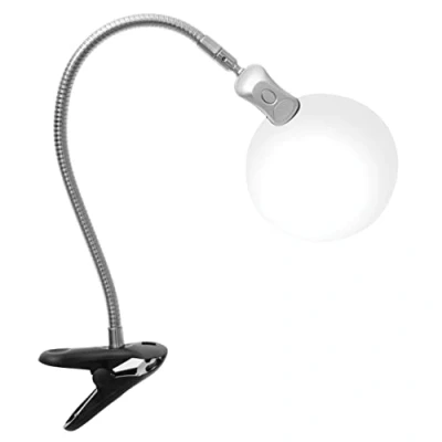 Obrázek Lupa velká s LED a klipem