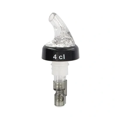 Obrázek FACKELMANN 683152 à bille, Pour alcool verseur, bouteille, bec doseur, 4 cl, Alkoholdosierer, Ausgießer, Flaschendosierer, Kunststoff, durchsichtig