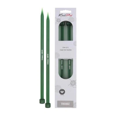 Obrázek KnitPro Trendz: Knitting Pins: Single Ended: 25cm x 9.00mm, Holz, Sortiert, 9mm