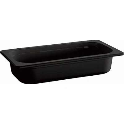 Obrázek APS 83752 GN 1/3 nádoba ECO LINE, 32,5 x 17,6 cm, hloubka 65 mm, 2 litry melaminu, černá