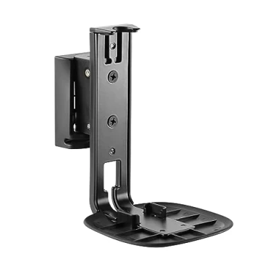 Obrázek RICOO držák na stěnu reproduktoru pro SONOS ONE/SONOS ONE SL, nástěnný boxů, 1 kus, LH054 T, (171 x 170 116 mm), reproduktor Wall Mount, černý