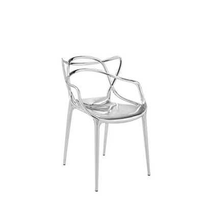 Obrázek Kartell Masters, židle, chromovaná, 2dílná sada