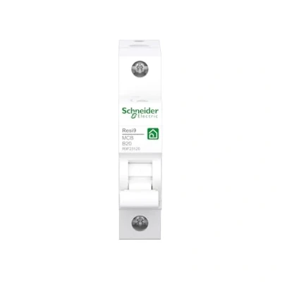 Obrázek Schneider Electric R9F23120 jistič vedení Resi9 1P, 20A, B charakteristika, 6kA