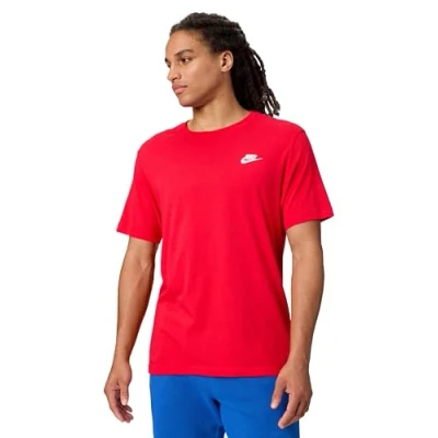 Obrázek Nike Sportswear CLUB TEE Jednoduché tričko, Muži, Velikost: Small, University red/white