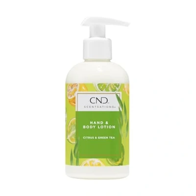 Obrázek CND Ruční a tělové mléko Scentsations Citrus zelený čaj, 1 balení (1x 245 ml)