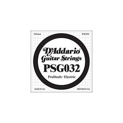 Obrázek D&#039;Addario PSG032 Pro Steels Round Wound Elektrická kytara Einzelsaite 032