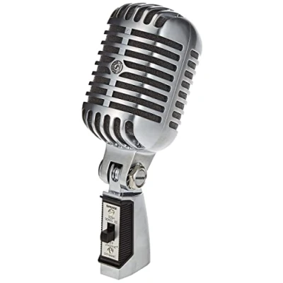 Obrázek Shure 55SH série II Iconic Unidyne Dynamic Vocal Microphone, klasický vintage mikrofon s charakteristikou ledvin pro živá vystoupení