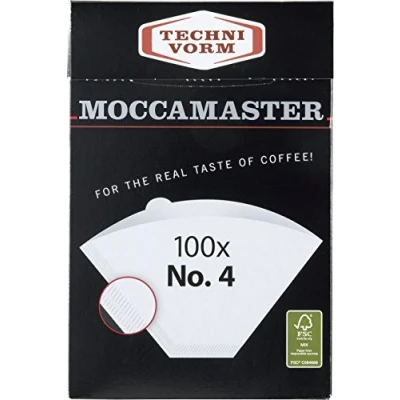 Obrázek Technivorm Moccamaster 85022 #4 bílý papírový filtr, jednotná velikost,