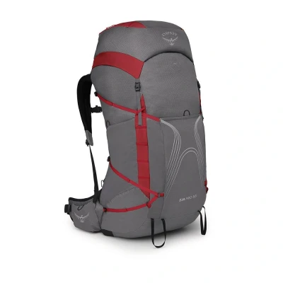 Obrázek Osprey Batoh Eja Pro 55 Velikost: M/L / Barva (vzor): dale grey/poinsettia red