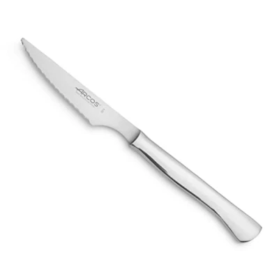 Obrázek Arcos Table Messer Steakmesser Tischgabel Tafelmesser Monoblock aus einem Stück Edelstahl 110 mm Farbe Silber