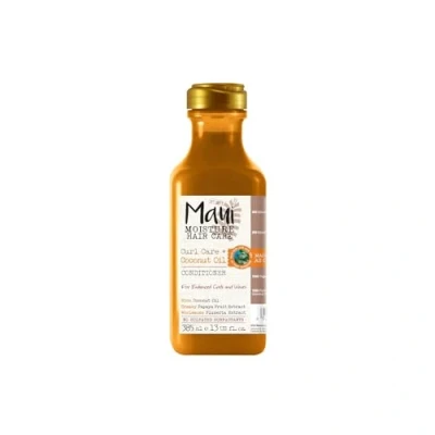 Obrázek Maui Moisture Curl Care Coconut Oil Conditioner (385 ml), hydratační péče o vlasy kondicionér s kokosovým olejem, extraktem z plumerie a papáje, veganské kadeře mytí bez silikonů, sulfátů parabenů