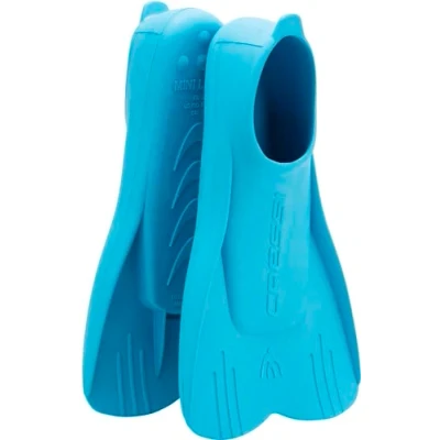 Obrázek Cressi Mini Light Fins krátké unisex dětské ploutve pro potápění, šnorchlování a plavání, azurově modrá, 25/28
