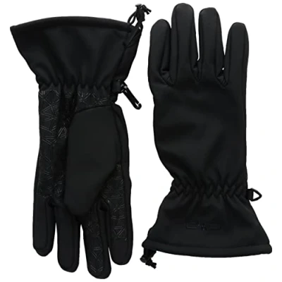 Obrázek CMP Softshell Handschuhe für Herren, Schwarz, 8,5