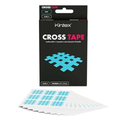 Obrázek Kintex Cross páska, ABC, 3 barvy a velikosti, Tapes, akupunkturní náplast, mřížková pásková kineziologická Crosstapes