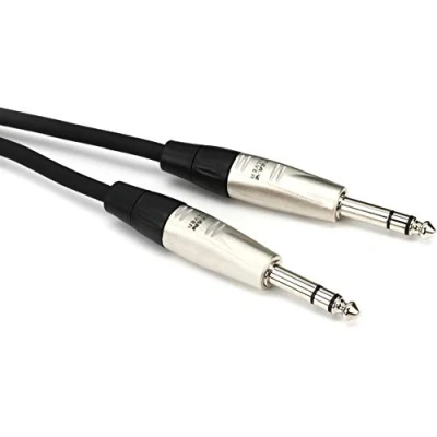 Obrázek Hosa HSS 003, Pro Balanced Interconnect, REAN 1/4 in TRS to Same, 3 ft