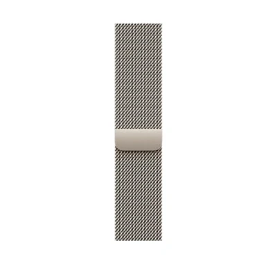 Obrázek Apple Pásek na hodinky milánský tah 46 mm přírodní M/L