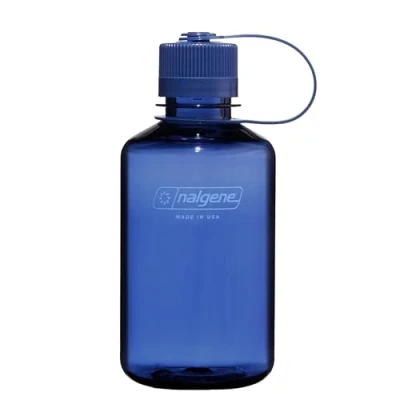 Obrázek Nalgene Sustain Tritan láhev na vodu bez BPA z 50% plastového odpadu, 473 ml, úzký otvor, denim, modrá