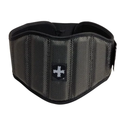 Obrázek Harbinger Nylon Gewichthebergürtel für Gewichtheber, Fitness Krafttraining, Schwarz,Small