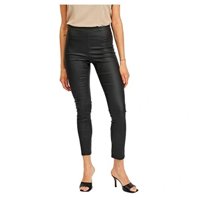 Obrázek Vila Dámské legíny Vicommit Coated Plain noos, černá (Black)