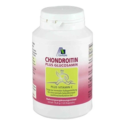 Obrázek Avitale Chondroitin Glukosaminem kapsle, 120 kusů, 1 balení (1 x 76.8 G)