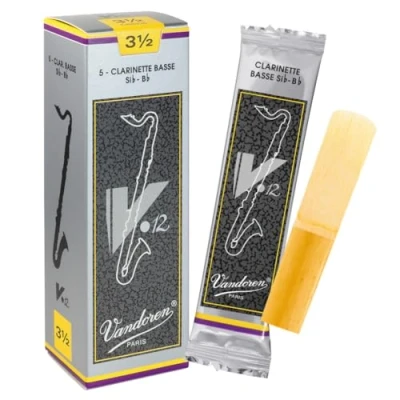 Obrázek Vandoren CR6235 V12 listy pro basový klarinet (tloušťka 3,5), 5 kusů