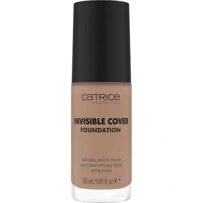 Obrázek Catrice Invisible Cover Foundation, č. 040N, Nude, hydratační, dlouhotrvající, přírodní, pro suchou pokožku, veganský, bez oleje, parabenů, mikroplastových částic, balení 1 ks (30 ml)