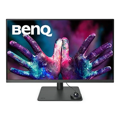 Obrázek BenQ PD3205U grafický monitor (AQCOLOR technologie, 32 palců, 4K UHD, IPS, USB C Charging, DP / HDMI, KVM, hardware kalibrován, nastavitelná výška), kompatibilní s MacBook, černý