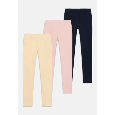 Obrázek Lindex Basic 3 PACK Legíny kalhoty pro děti, Velikost: 92, Light dusty pink