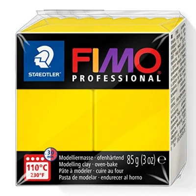 Obrázek STAEDTLER 8004 100 Fimo Professional normální blok, 85 g, žlutý