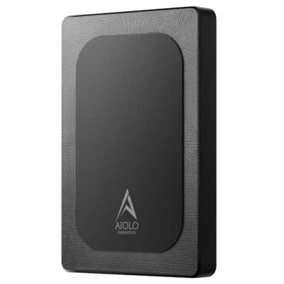 Obrázek Aiolo Innovation Ultratenký externí pevný disk 1TB HDD USB 3.0 pro PC, Mac, laptop, PS4, Xbox One, 360 super rychlý přenos model A4
