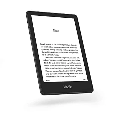 Obrázek Kindle Paperwhite Signature Edition (32 GB), Zertifiziert und generalüberholt mit Werbung Schwarz
