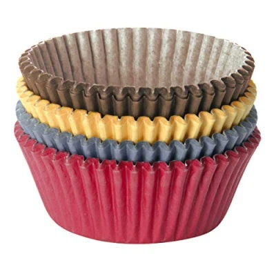 Obrázek Tescoma 630634 papírové formičky na muffiny vícebarevné, 6 cm