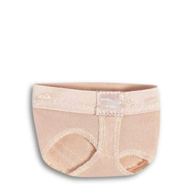 Obrázek Capezio Unisex ochrana prstů pro dospělé Footundeez Ballet, Braun Espresso