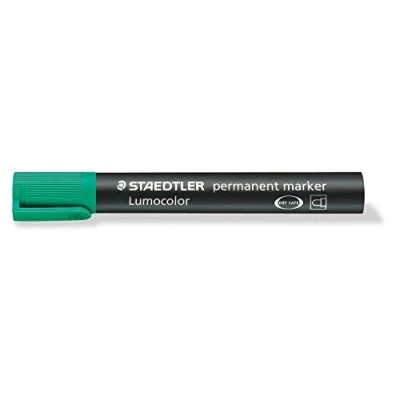 Obrázek STAEDTLER 352 5 Lumocolor zvýrazňovač permanentní kulatý hrot, 2 mm, 10 kusů, zelený