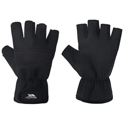 Obrázek CARRADALE Adults bezprstové rukavice Black XS/S
