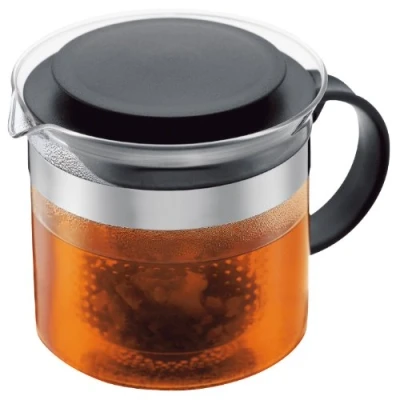Obrázek Bodum 1880 01 Teapress 1,5 l černý Teapot Bistro Nouveau