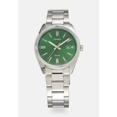 Obrázek Casio Hodinky silvercoloured/green, Velikost: One Size, Silver coloured/green