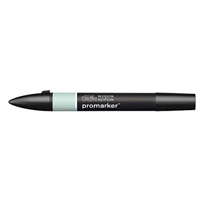 Obrázek Winsor &amp; Newton 0203005 ProMarker, profesionální layoutmarker 2 hroty, jemné a široké pro kreslení, design rozvržení oblázková modrá