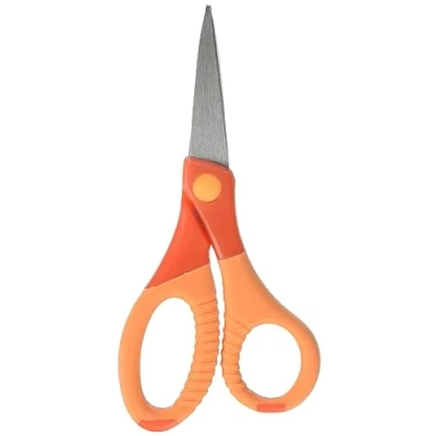 Obrázek Wedo 773506 nůžky pro kutily (Gripy 5 palců špičaté, z nerezové oceli, 13 cm) oranžové