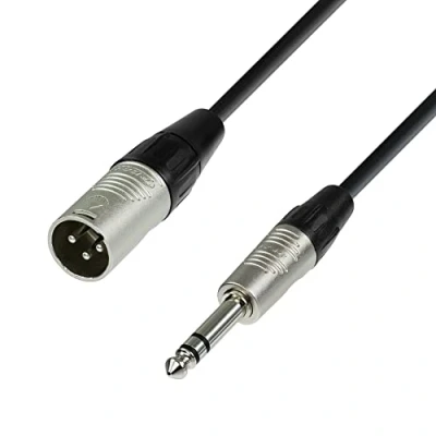 Obrázek Adam Hall Cables 4 STAR BMV 0300 Symetrický kabel REAN XLR samec na zdířce TRS 3 m