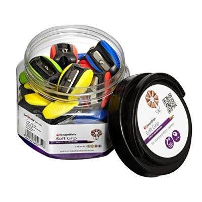 Obrázek Swordfish 40179 Soft Grip pro ořezávátko s bezpečnostní Šroub v sklo 36 Anspitzern 8 mm tužky