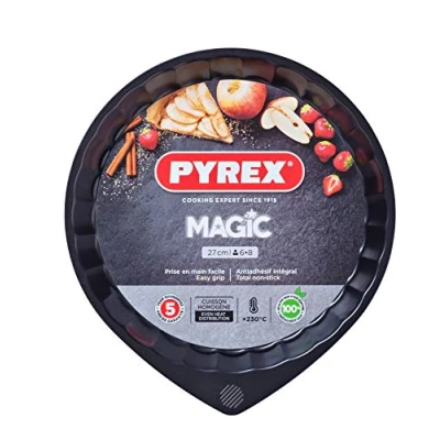 Obrázek Pyrex MG27BN6 Magic Flan Tin, Schwarz 27cm