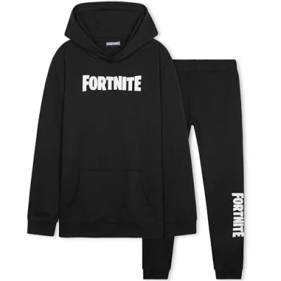 Obrázek Fortnite Chlapecká tréninková souprava pohodlná běžecká pro děti a teenagery dárek hráče, černá