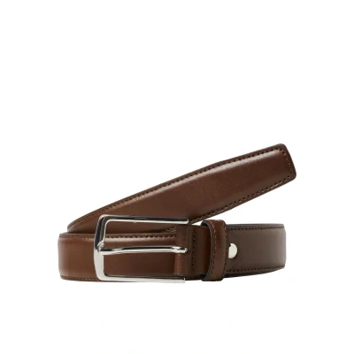 Obrázek Jack &amp; Jones Jacchristopher BELT Pásek cognac, Muži, Velikost: 105, Cognac